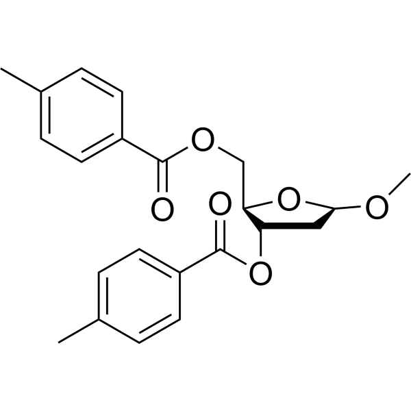Methyl 2-deoxy-3,5-di-O-toluoyl-D-ribofuranoside (decitabine impurity 2) 4330-34-1
